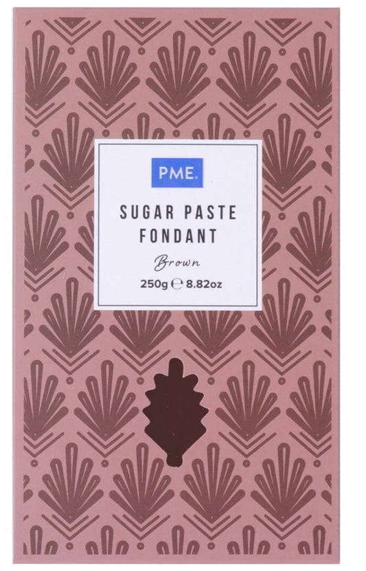 PASTA DI ZUCCHERO MARRONE 250gr