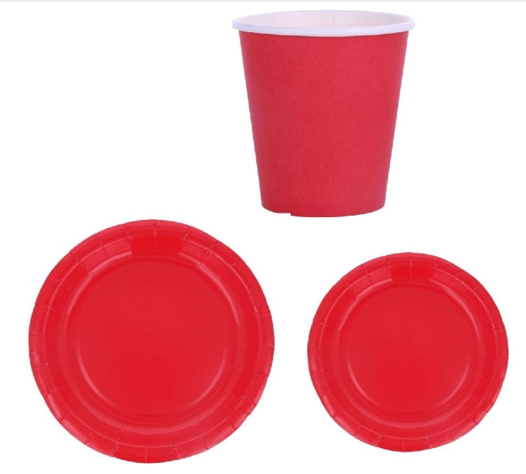 COORDINATO BIODEGRADABILE ROSSO