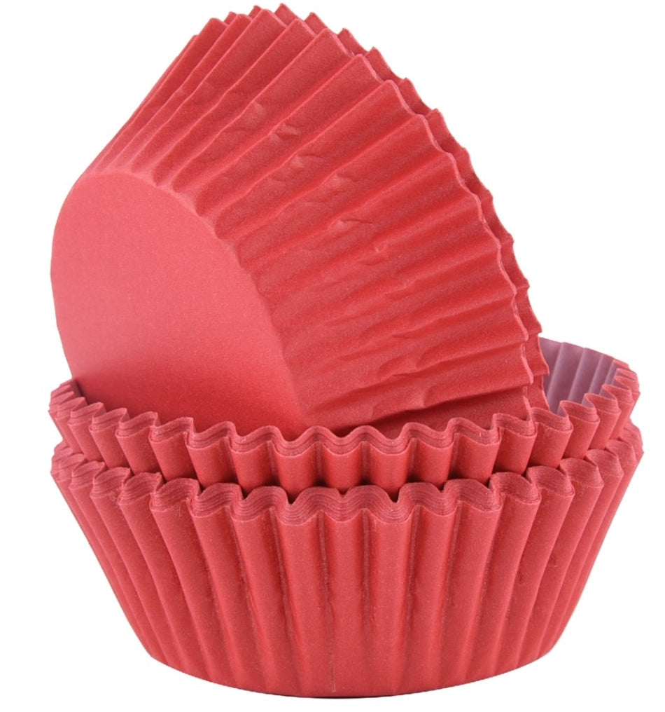 RED CAKE CUPS 60pcs