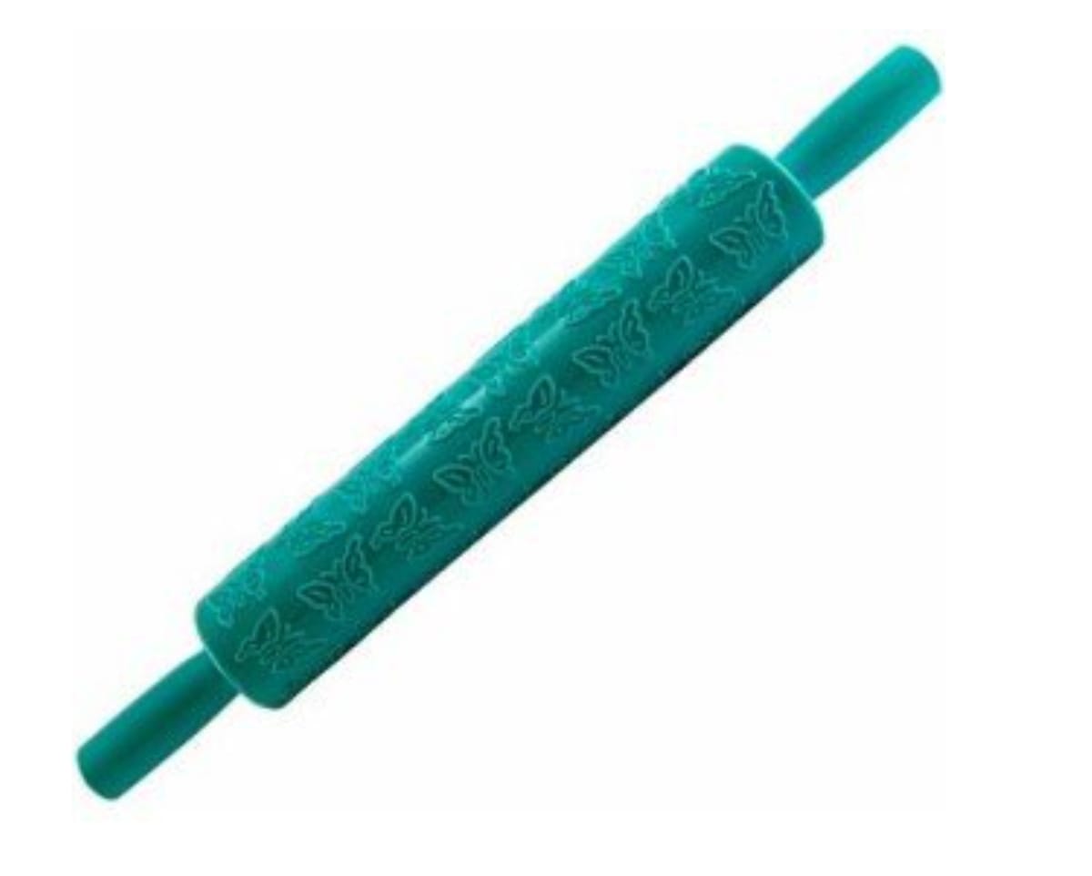 DECORATIVE ROLLING PIN - BUTTERFLIES