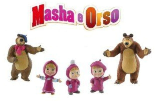 STATUINE MASHA E ORSO