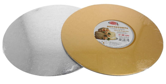 SOTTOTORTA ROTONDO SOTTILE BICOLORE
