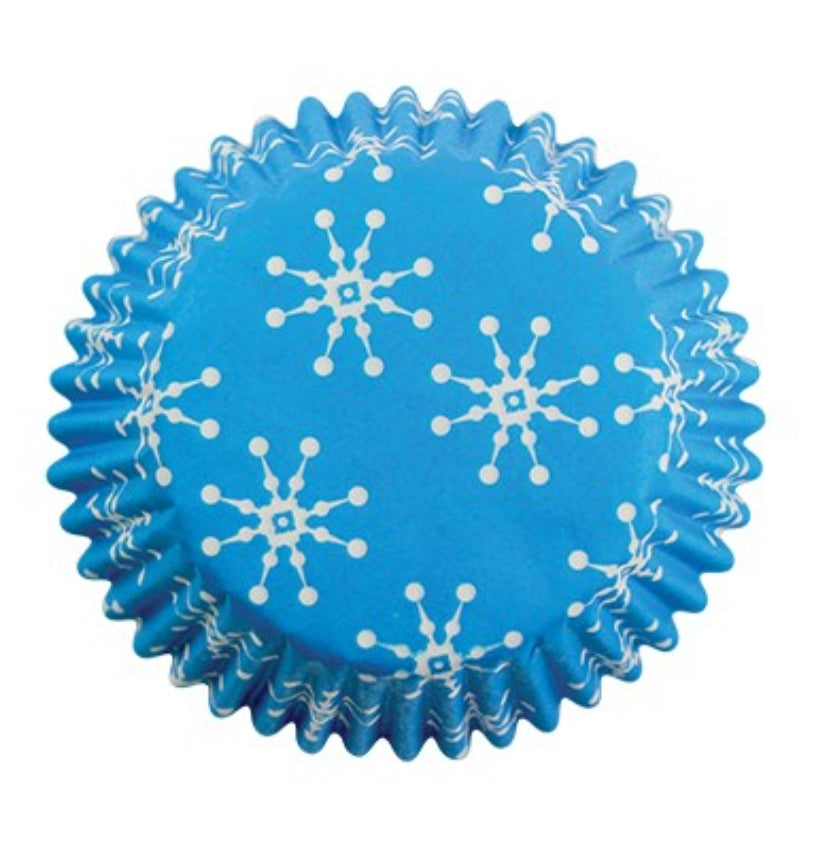 SNOWFLAKE CAKE CUPS 100pcs