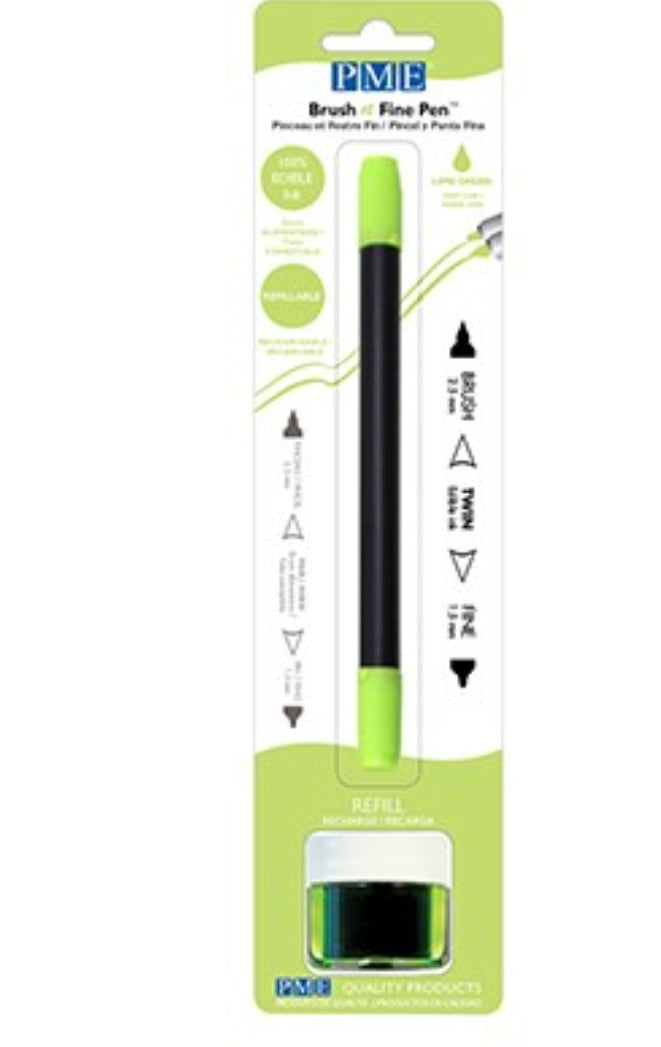 REFILLABLE FOOD MARKER LIME GREEN