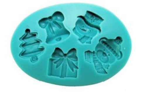 STAMPO SILICONE NATALE