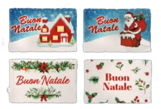TARGA BUON NATALE MAXI