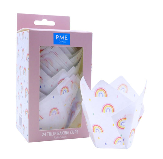 TULIP CUP ARCOBALENO 24pz