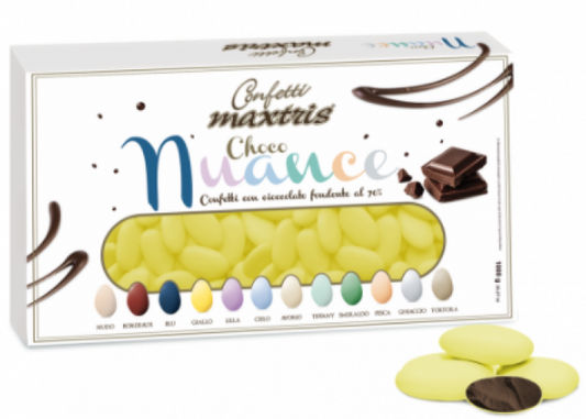 CONFETTI CHOCO NUANCE GIALLO