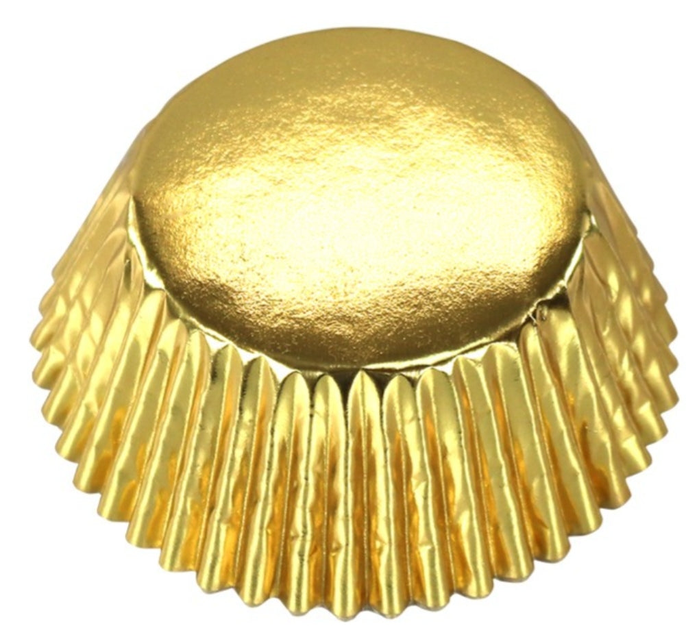 METALLIC GOLD CAKE CUPS 30pcs
