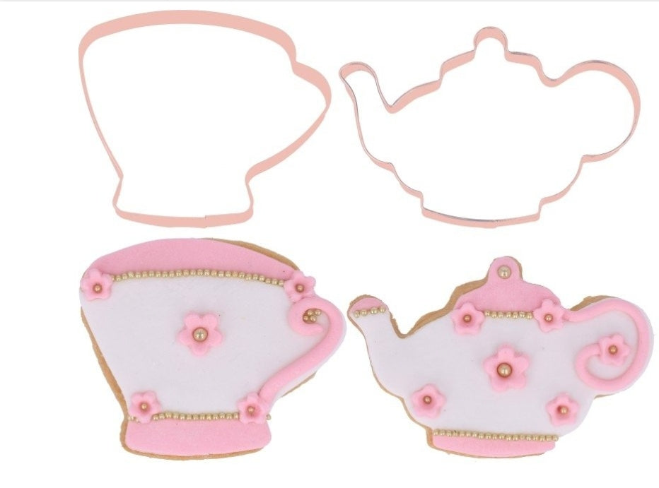 TAGLIABISCOTTI SET TAZZA E TEIERA