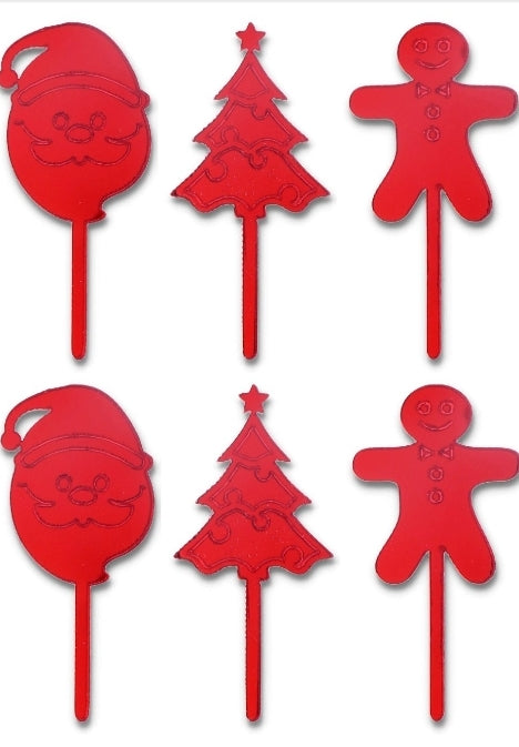 MINI CAKE TOPPER NATALE