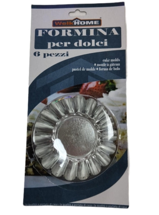 FORMINE PER DOLCI 6pz