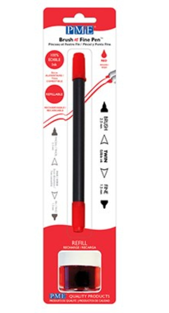 REFILLABLE FOOD MARKER RED