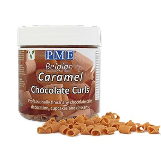 CHOCOLATE CURLS – CARAMEL 85gr