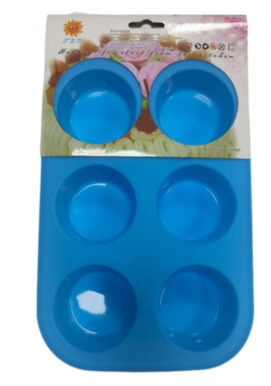 STAMPO SILICONE MUFFIN 6PZ