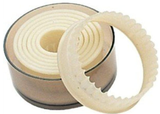 ROUND CUTTER WITH FROSTED SHAPE