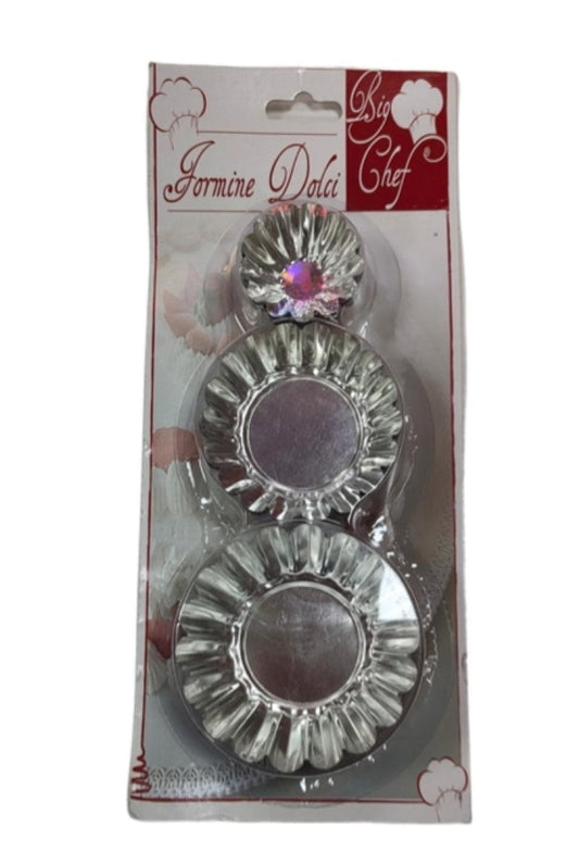 FORMINE PER DOLCI 18PZ 3 MISURE