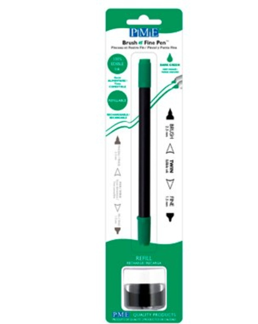REFILLABLE FOOD MARKER DARK GREEN