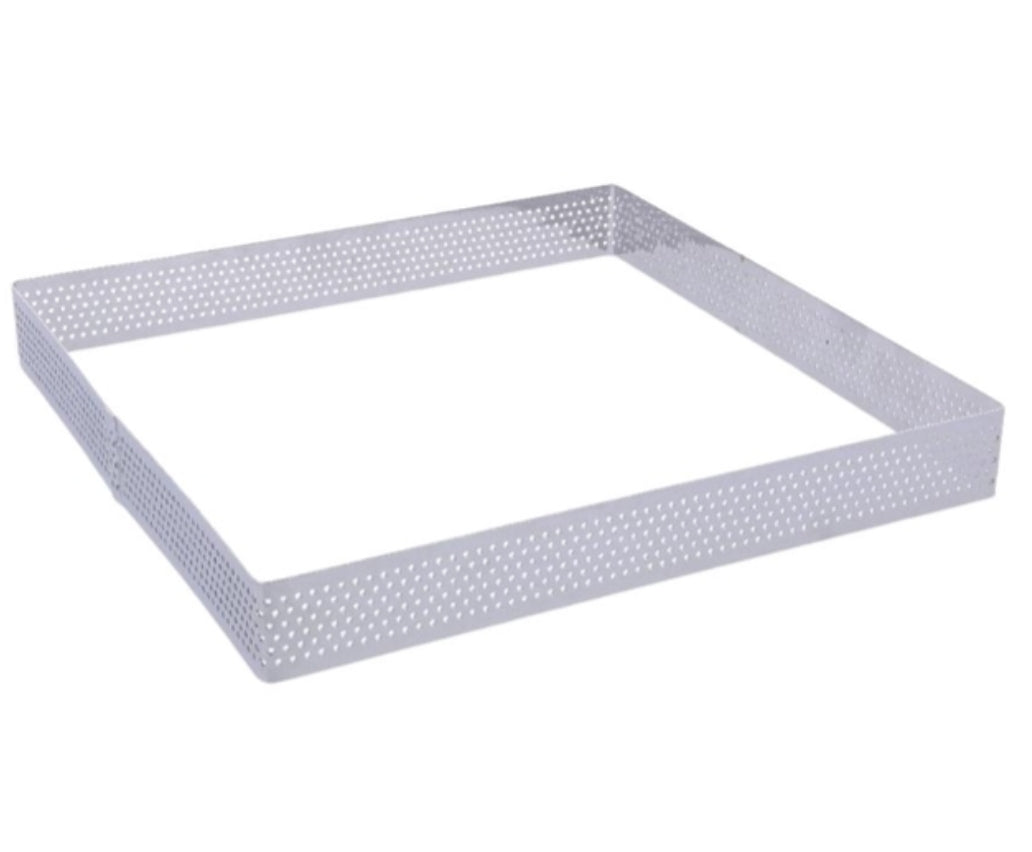 CORNICE QUADRATA MICROFORATA 20cm