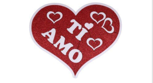 CUORE POLISTIROLO TI AMO