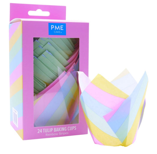 TULIP CUP RAINBOW 24pz