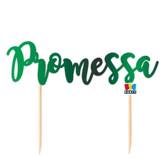 CAKE TOPPER PROMESSA