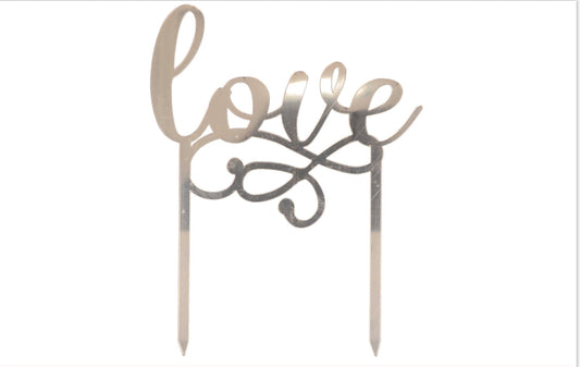 CAKE TOPPER LOVE