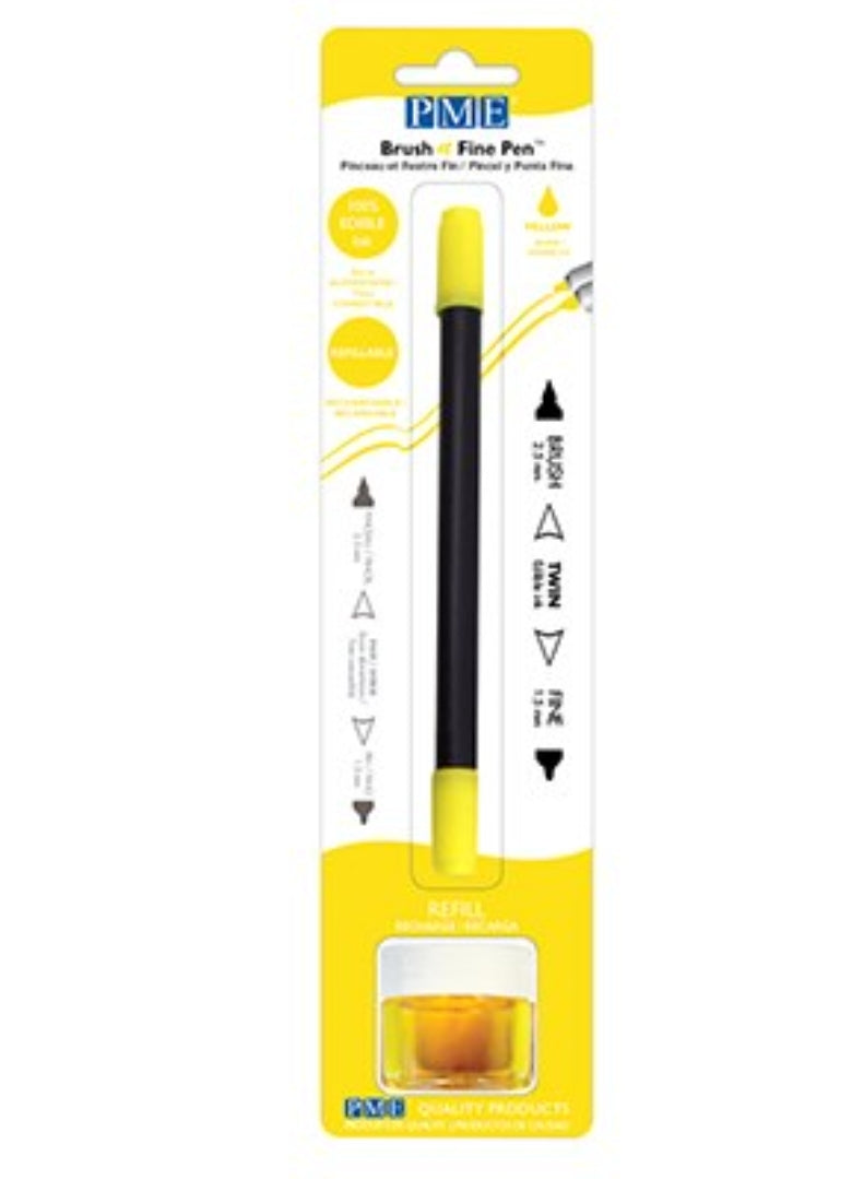 REFILLABLE FOOD MARKER YELLOW
