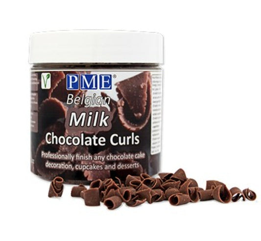 CHOCOLATE CURLS – MILK CHOCOLATE 85gr