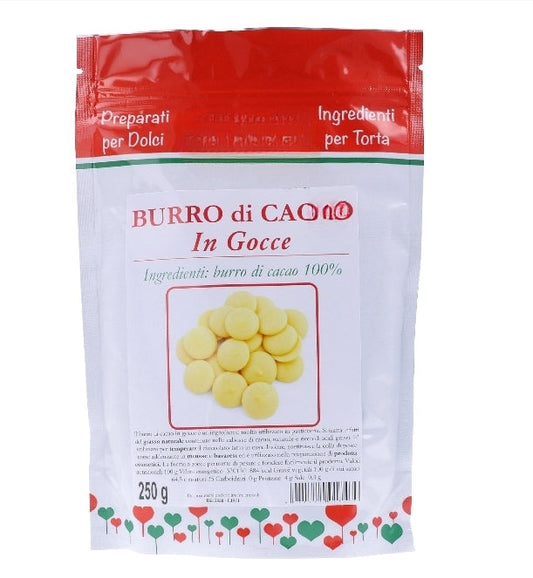 BURRO DI CACAO IN GOCCE 100GR