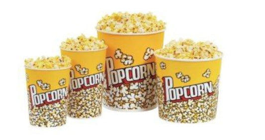 CINEMA POP CORN GLASSES