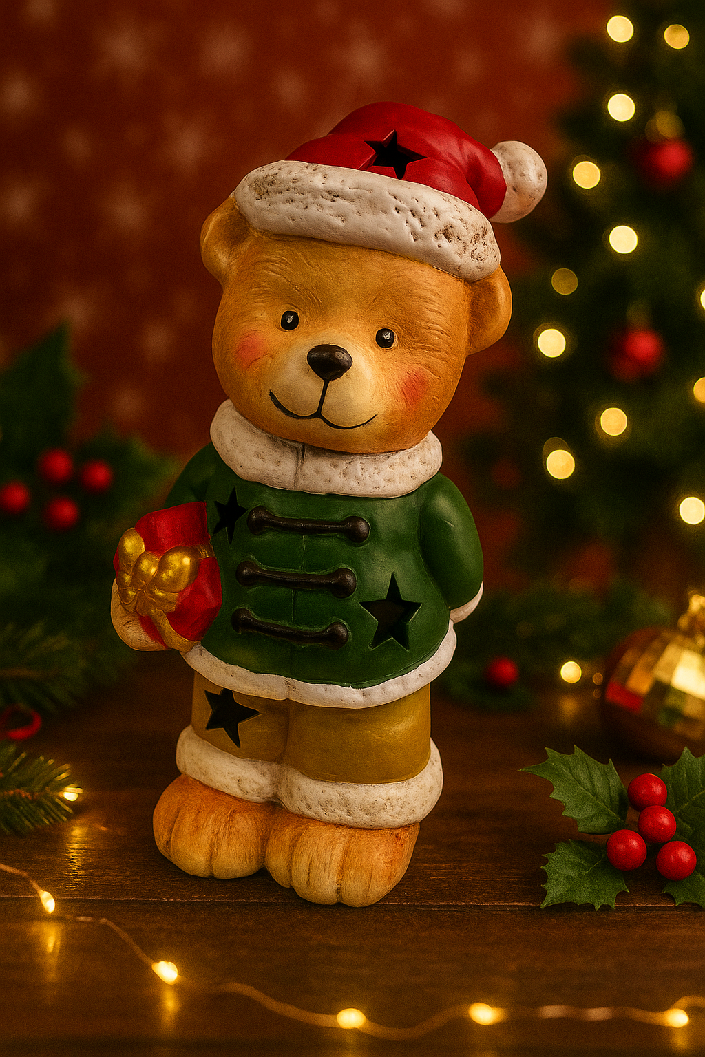 ORSETTO NATALIZIO VERDE