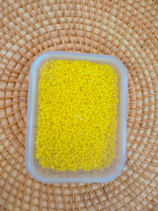 SFERICI DI ZUCCHERO GIALLI — 2mm