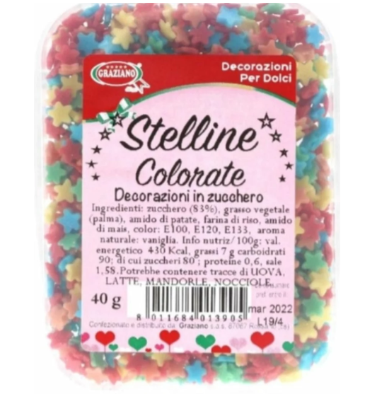 STELLINE DI ZUCCHERO 60gr