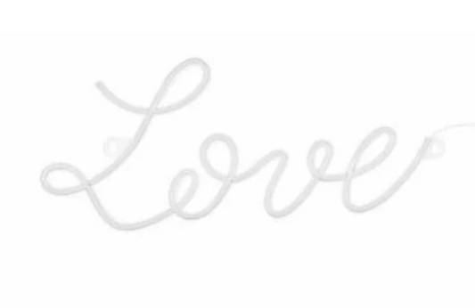 SCRITTA LED LOVE