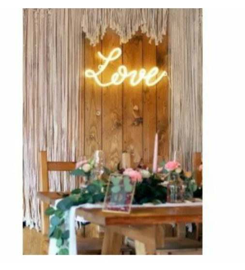 SCRITTA LED LOVE