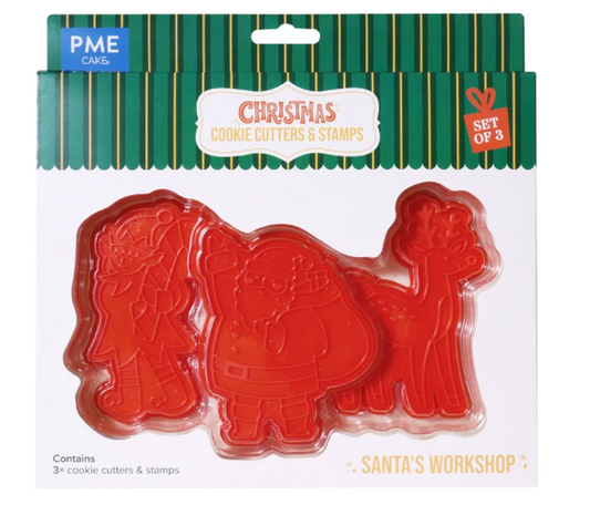 TAGLIABISCOTTI AD IMPRESSIONE - BABBO NATALE