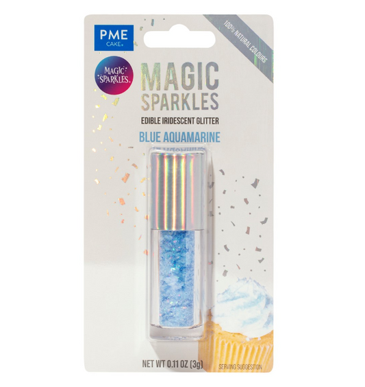 GLITTER IRIDESCENTI - AZZURRO ACQUAMARINA