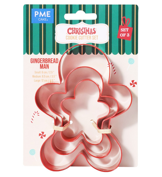 SET TRIS TAGLIABISCOTTI ― OMINO PAN DI ZENZERO