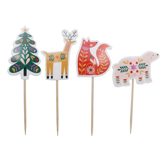 TOPPER NATALIZI ― BOSCO INCANTATO