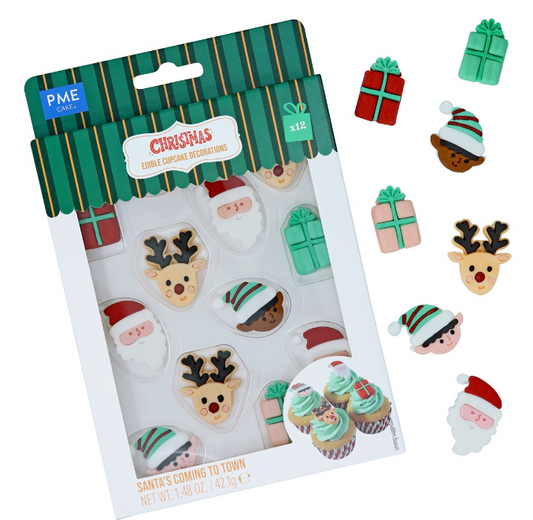 DECORAZIONI EDIBILI ― BABBO NATALE