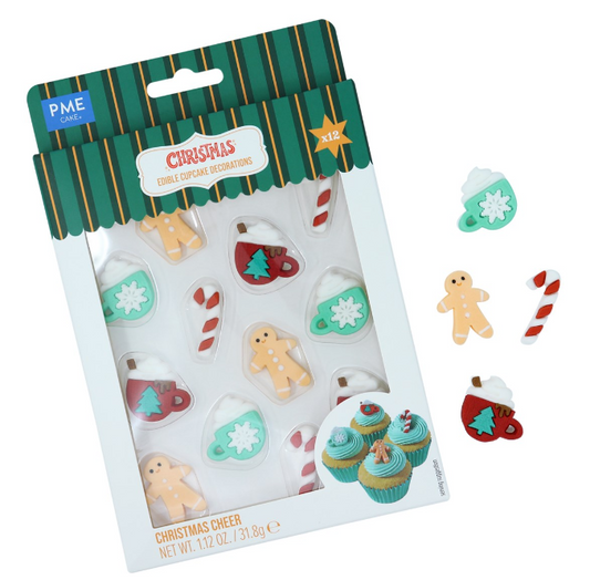 DECORAZIONI EDIBILI ― BUON NATALE