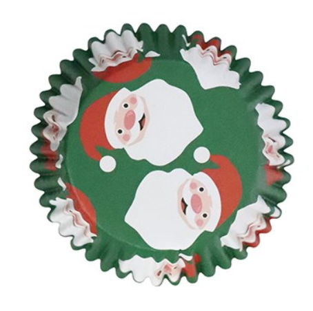 PIROTTINI NATALIZI IN ALLUMINIO ― BABBO NATALE