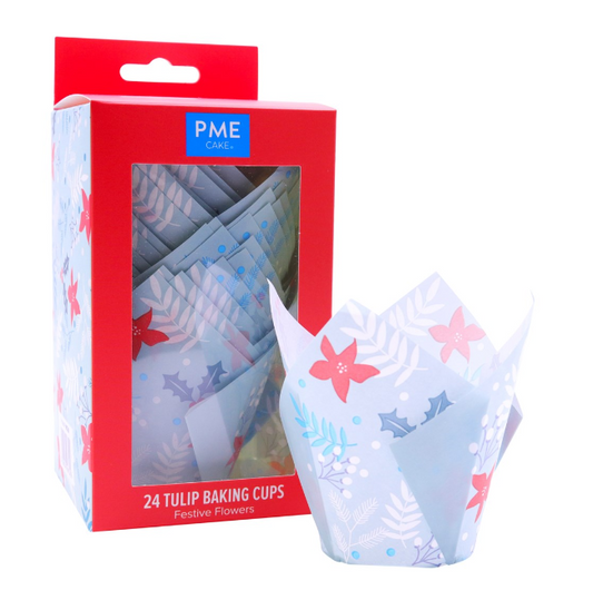 MUFFIN TULIP CUP ―  FESTIVE FLORALS