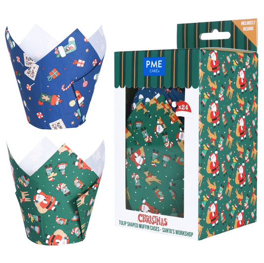 MUFFIN TULIP CUP ―  SANTA'S WORKSHOP