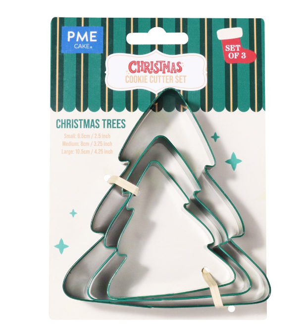 SET 3 TAGLIABISCOTTI ― ALBERO DI NATALE
