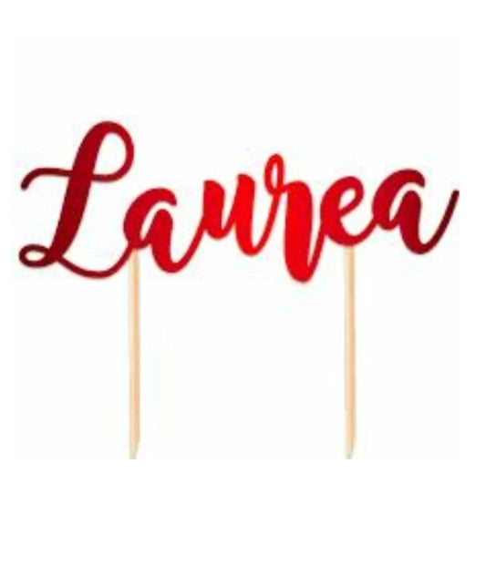 CAKE TOPPER LAUREA
