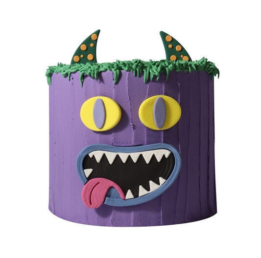 Halloween Decorazioni di Zucchero edibili per Torta - Mostro (5 unità)