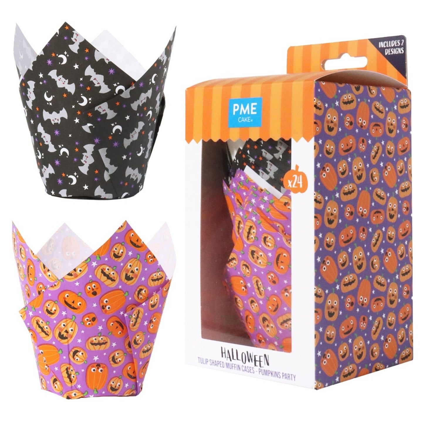 TULIP CUP MUFFIN HALLOWEEN