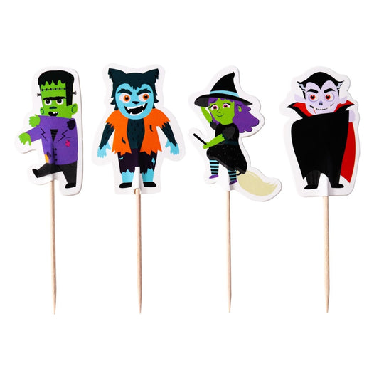 CAKE TOPPER HALLOWEEN — Personaggi Spaventosi